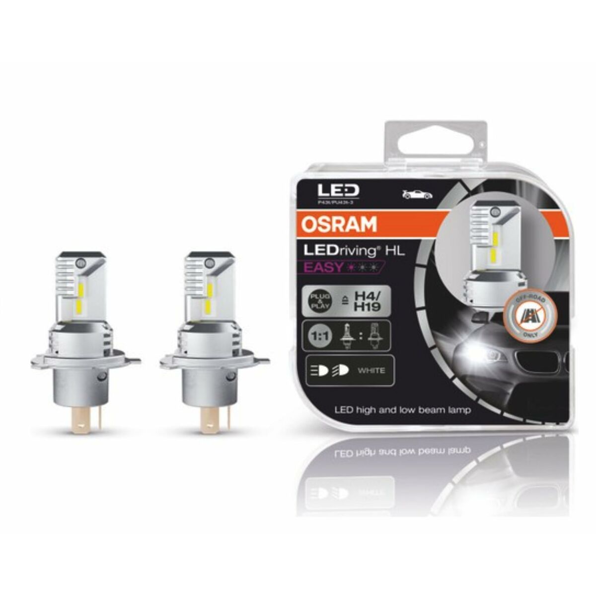 Lâmpada para carro Osram LEDriving HL Easy H4 16 W 12 V