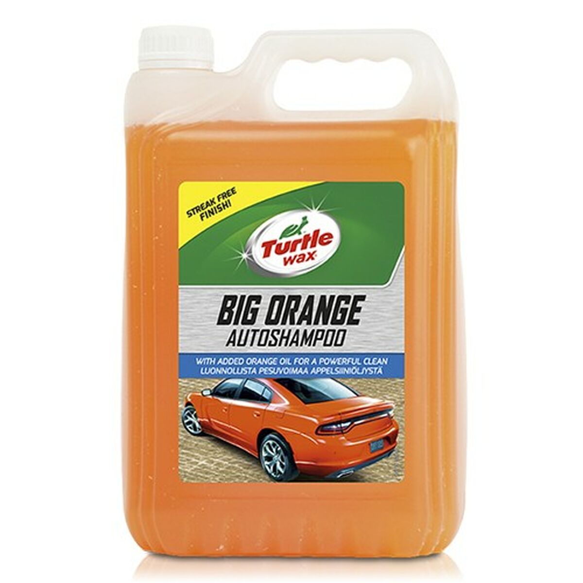 Detergente para automóvel Turtle Wax Big Orange Laranja 5 L