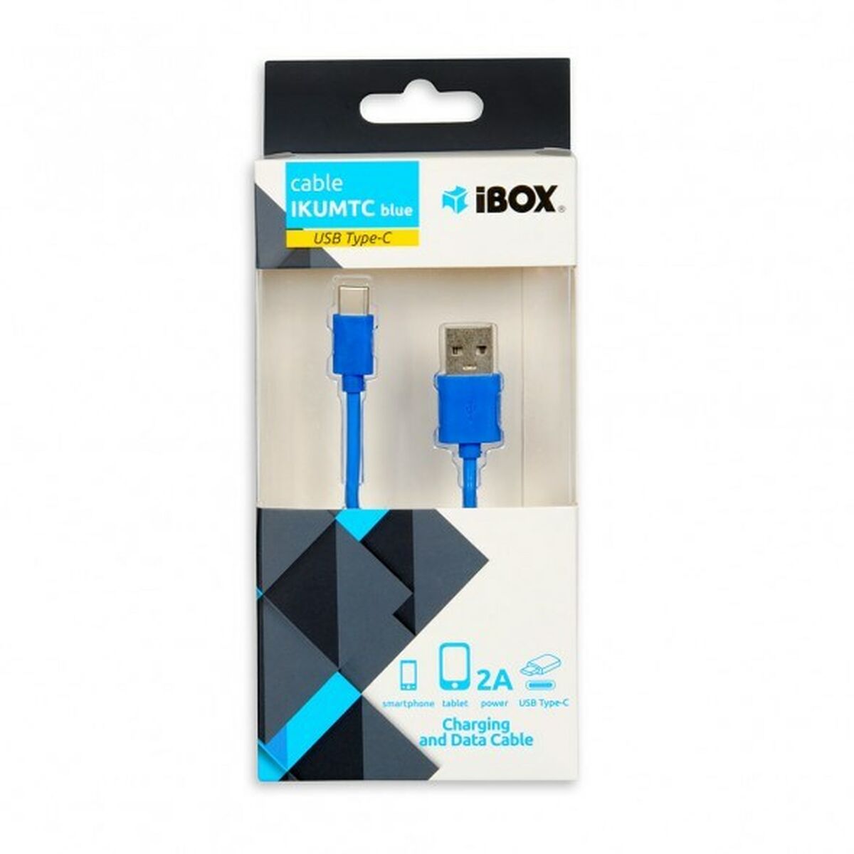 Cabo USB-C para USB Ibox IKUMTCB Azul 1 m