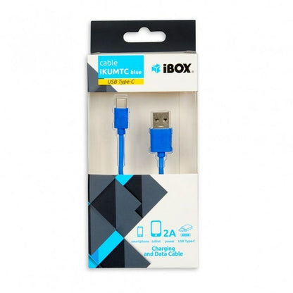 Cabo USB-C para USB Ibox IKUMTCB Azul 1 m
