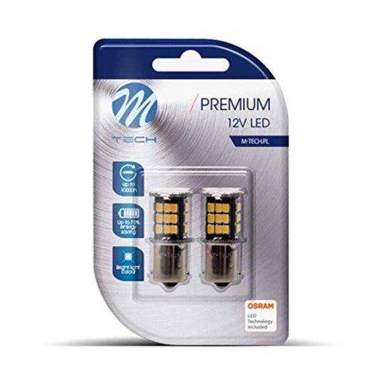 Lâmpada para carro M-Tech LED T4W 12V (48 leds)