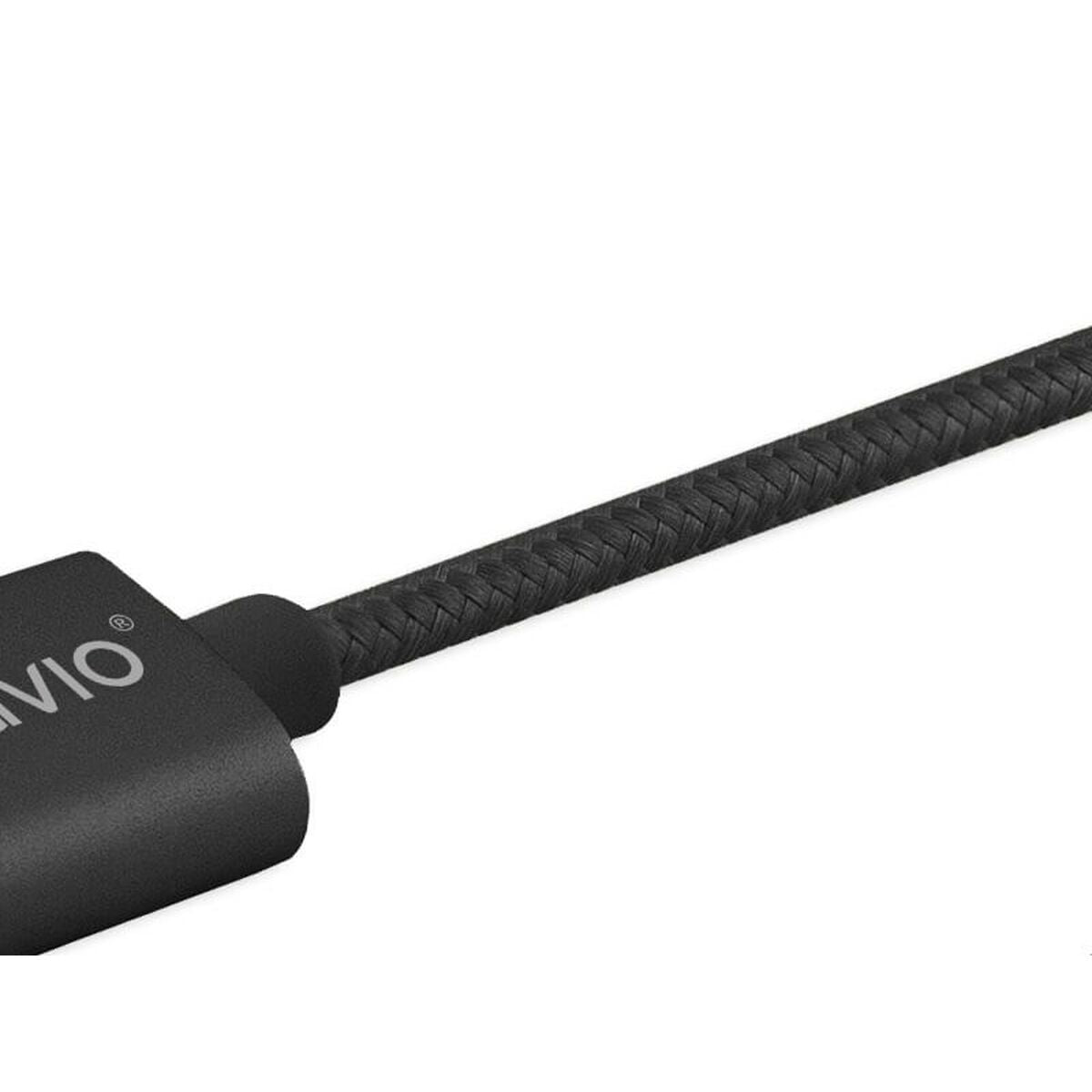 Cabo USB para Micro USB e USB C Savio CL-128 Preto 1 m