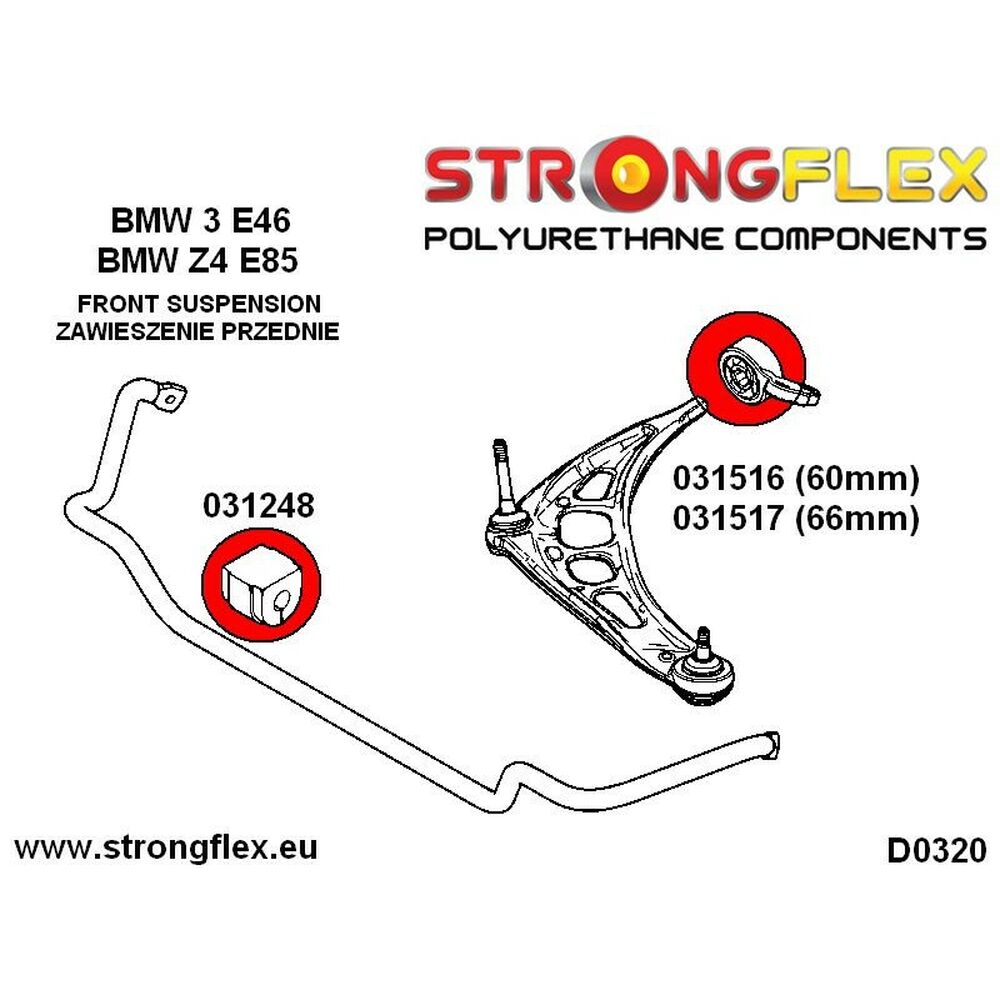 Kit completo de sinoblocos para BMW M3 (E46)