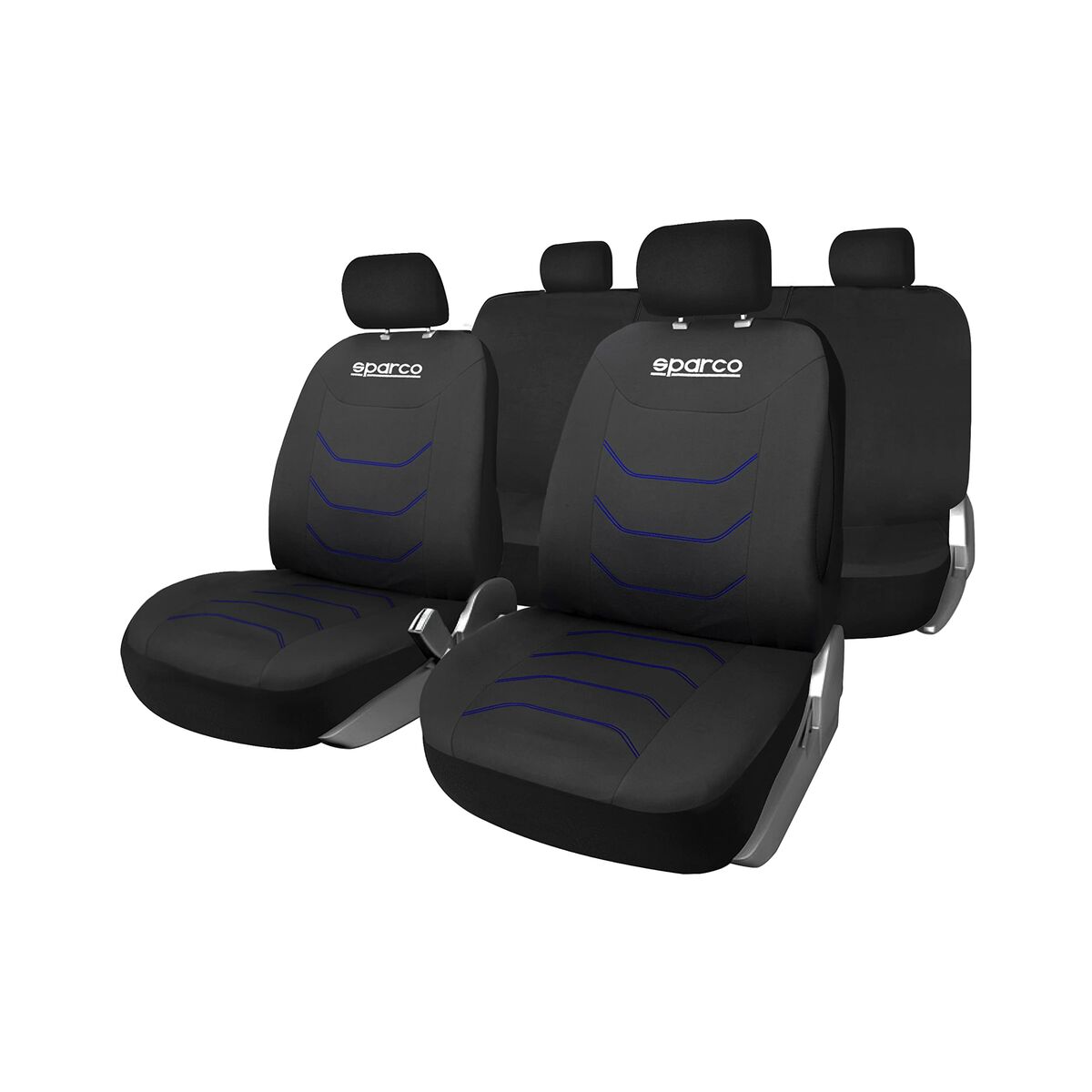 Conjunto de Capas para Assentos Sparco Corsa Preto/Azul