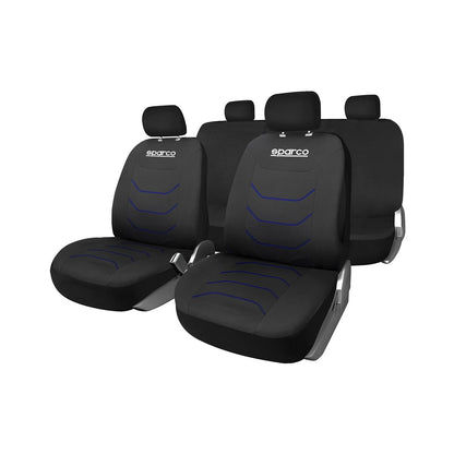 Conjunto de Capas para Assentos Sparco Corsa Preto/Azul