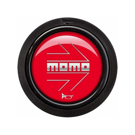 Botão Momo ARROW Volante Preto/Vermelho