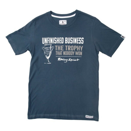 Camisola de Manga Curta Homem OMP Slate Unfinished Business Azul escuro