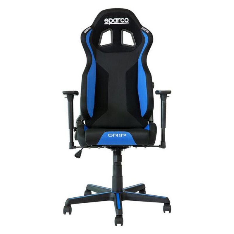 Cadeira de Gaming Sparco S00989NRAZ Grip 150º Preto/Azul