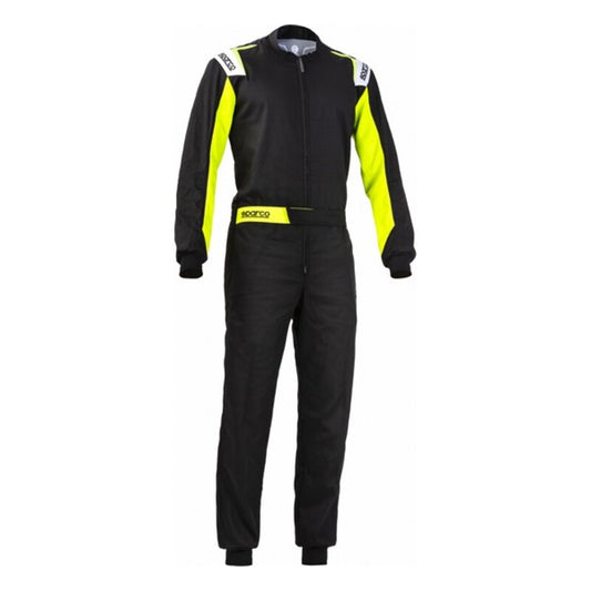 Fato de Karting Sparco Rookie Amarelo Preto (Tamanho XL)