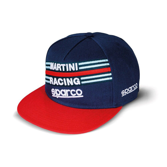 Boné Sparco Martini Racing, vermelho/azul