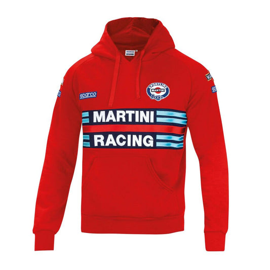 Polar com Capuz Homem Sparco MARTINI RACING Vermelho Tamanho M