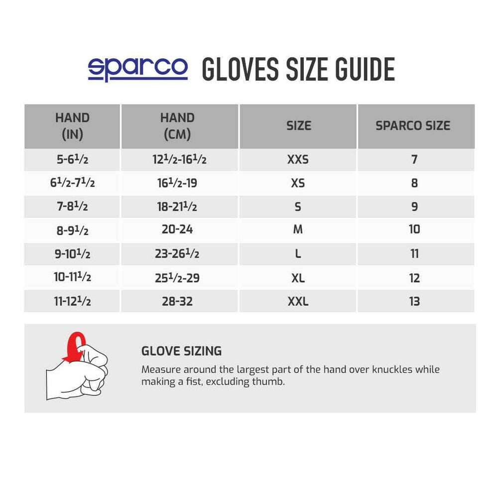 Sparco LAND Handschuhe Rot Größe 11 – Mercado do Clássico