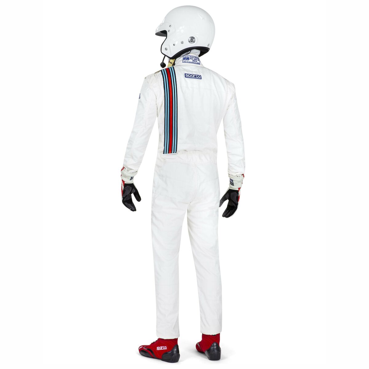 Fato de competição Sparco Martini Racing, branco (tamanho 60)