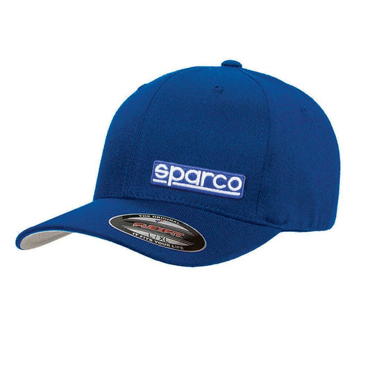 Boné Sparco Flexfit, azul (tamanho L/XL)