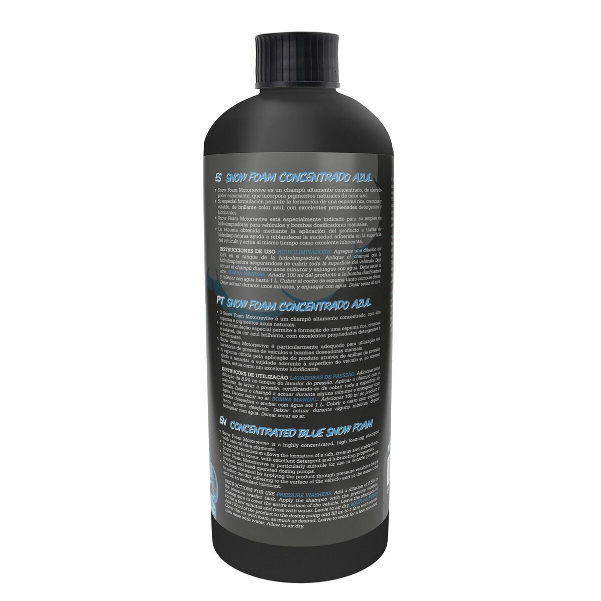 Detergente para automóvel Motorrevive Snow Foam Azul Concentrado 500 ml