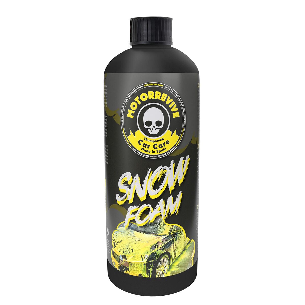Detergente para automóvel Motorrevive Snow Foam Amarelo Concentrado 500 ml