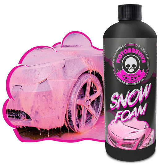 Detergente para automóvel Motorrevive Snow Foam Concentrado 500 ml Cor de Rosa