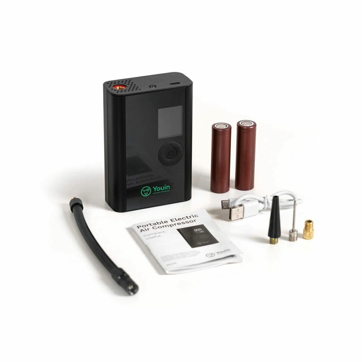 Compressor de Ar Portátil com LED Youin