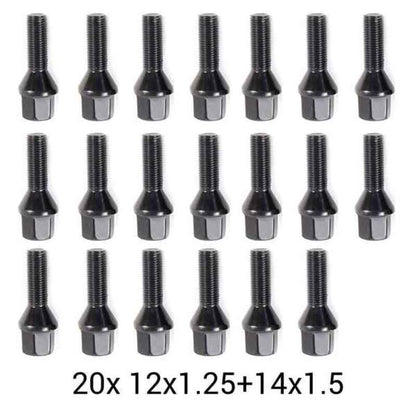 Espaçadores para automóvel OMP (5x108, 58,1, M12x1,25 + M14x1,5, 20 mm)