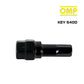 Chave Anti-roubo OMP OMPS09710001 Preto
