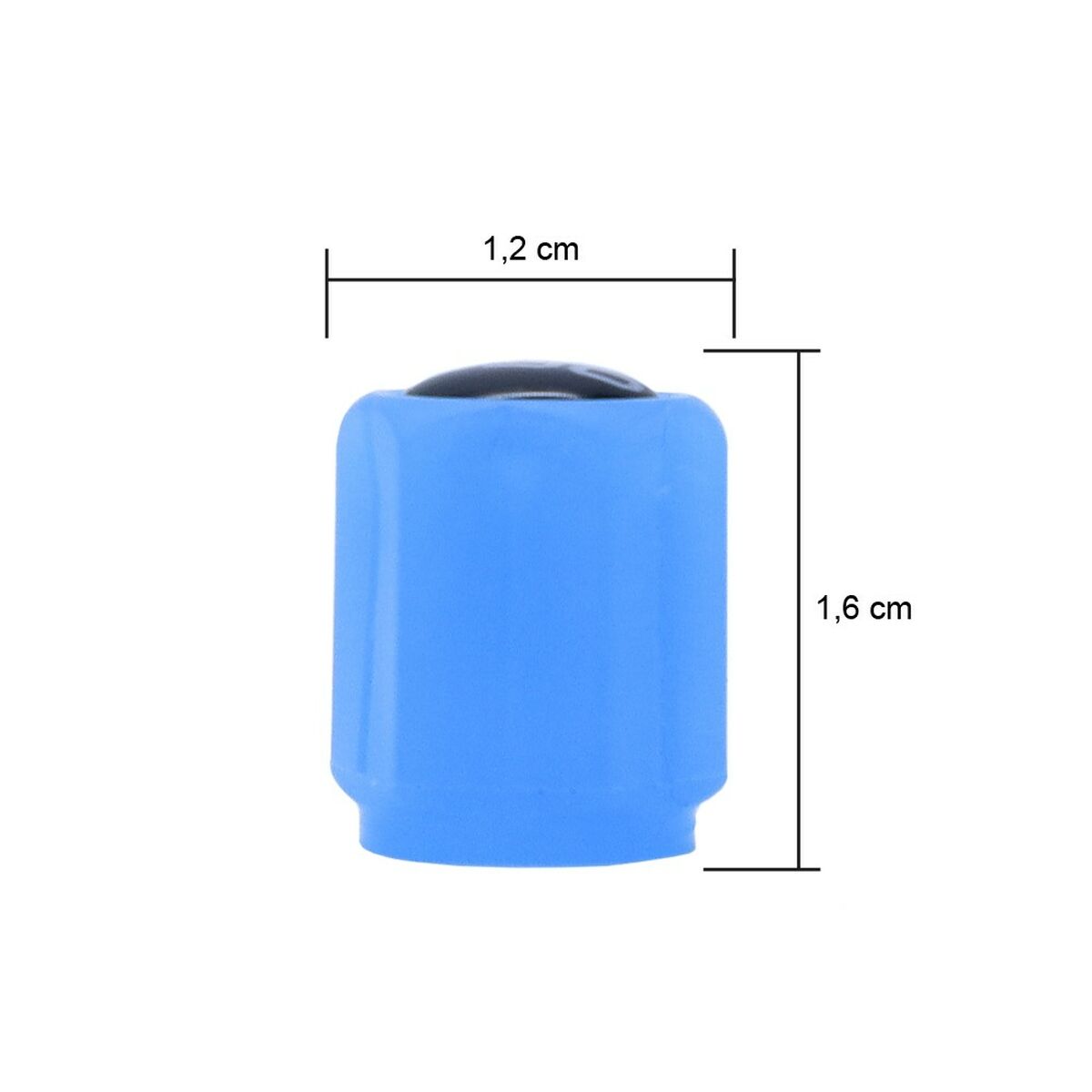 Conjunto de Fichas e Tomadas OCC Motorsport OCCLEV004 4 Unidades Fluorescente Azul