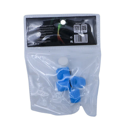 Conjunto de Fichas e Tomadas OCC Motorsport OCCLEV004 4 Unidades Fluorescente Azul