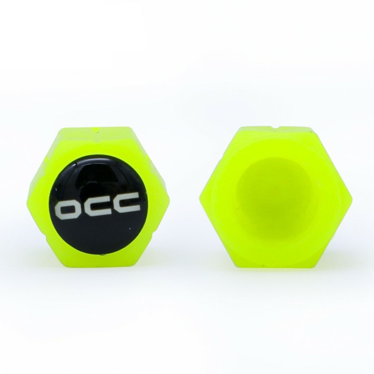 Conjunto de Fichas e Tomadas OCC Motorsport OCCLEV005 4 Unidades Fluorescente Amarelo