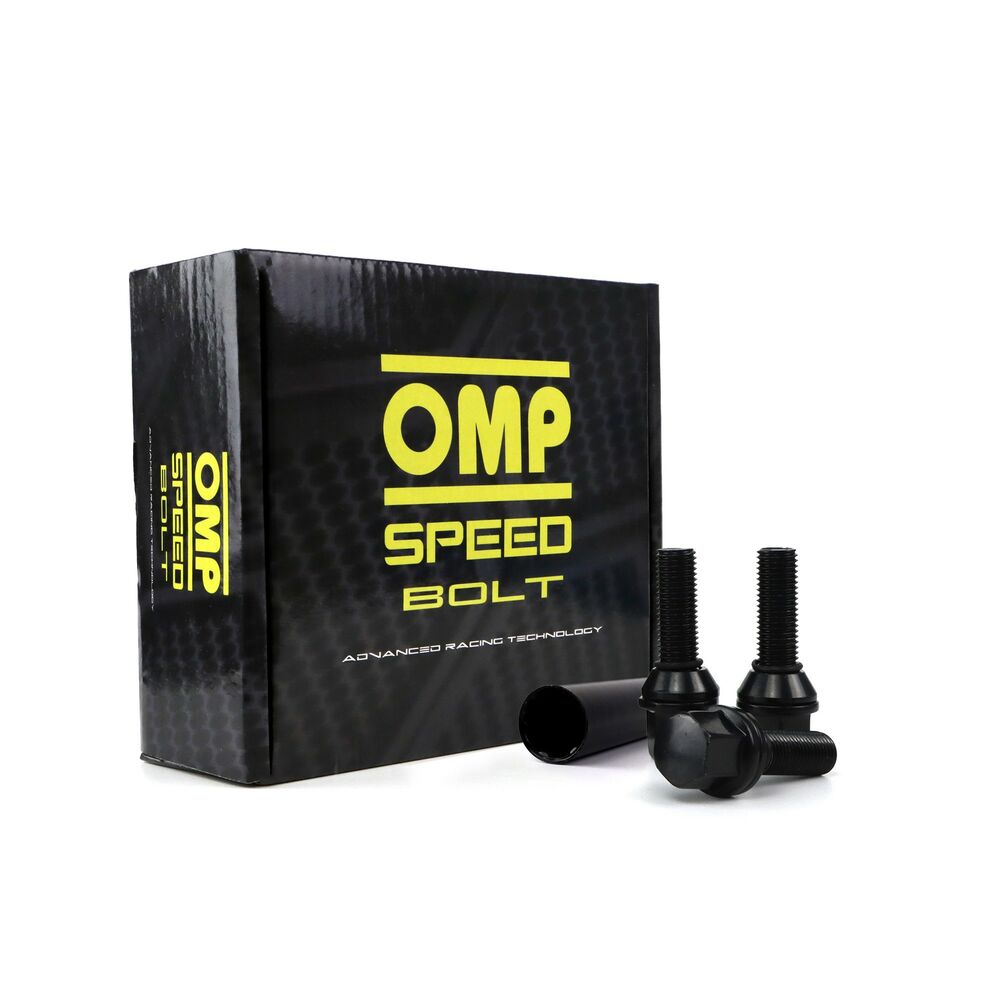 OMP Schraubensatz OMPS09781201 26 mm Schwarz M12 x 1,50