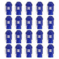 Set Porcas OMP 7075 Azul 20 uds M14 x 1,25