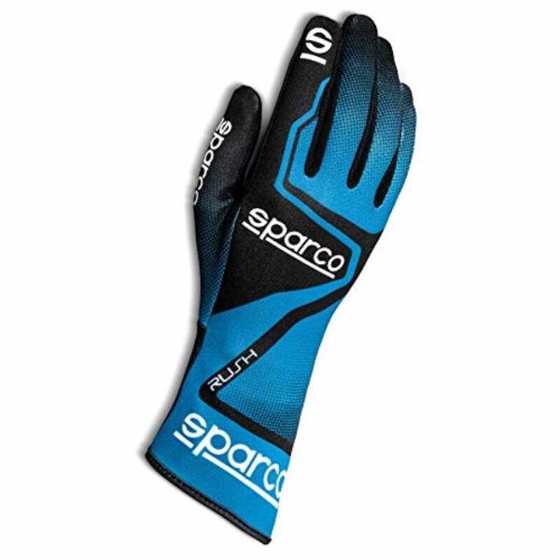Sparco RUSH 2020 Handschuhe Größe 10 Hellblau