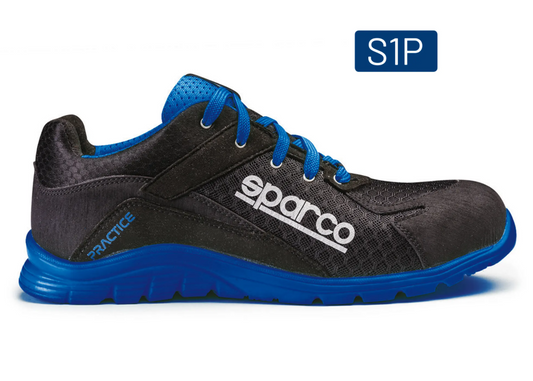 Sapatilhas Sparco Practice (Preto/Azul)